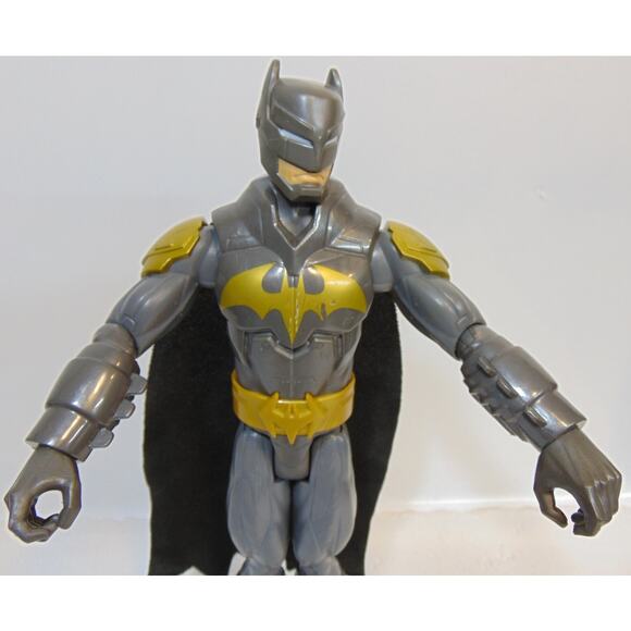 DC Comics Batman BATMAN 12 Inch Action Figure Jointed Articulated Blue Gray Suit - Picture 3 of 8